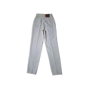VTG Levi's Women's White Jeans Size 7 Y2K 90's